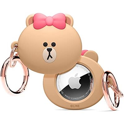 elago LINE FRIENDS Cover per Apple AirTag 2ª Gen (2026)/1ª Gen elago LINE FRIENDS Cover per Apple AirTag 2ª Gen (2026)/1ª Gen