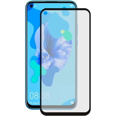 KSIX smart your tech Pellicola Proteggi Schermo per Huawei Nova 5I, Vetro temperato, Spessore 0,33 mm, Nero KSIX smart your tech Pellicola Proteggi Schermo per Huawei Nova 5I, Vetro temperato, Spessore 0,33 mm, Nero