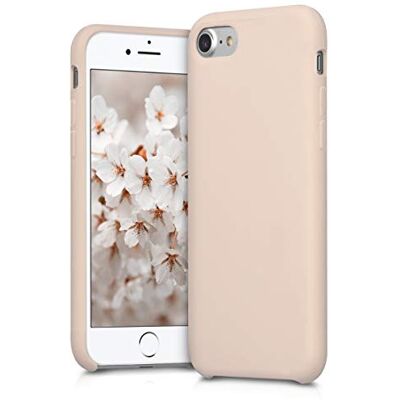 kwmobile Cover per Apple iPhone SE (2022/2020) / iPhone 8/7 Custodia Back Case per Smartphone in Silicone TPU Protezione Gommata oro rosa matt kwmobile Cover per Apple iPhone SE (2022/2020) / iPhone 8/7 Custodia Back Case per Smartphone in Silicone TPU Protezione Gommata oro rosa matt