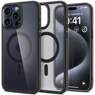 Spigen Cover Ultra Hybrid MagFit per iPhone 15 Pro Spigen Cover Ultra Hybrid MagFit per iPhone 15 Pro