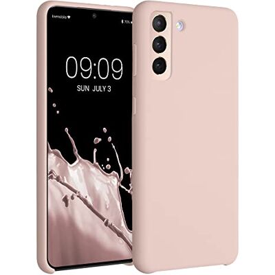 kwmobile Cover per Samsung Galaxy S21 Plus Custodia Back Case per Smartphone in Silicone TPU Protezione Gommata coconut swirl kwmobile Cover per Samsung Galaxy S21 Plus Custodia Back Case per Smartphone in Silicone TPU Protezione Gommata coconut swirl