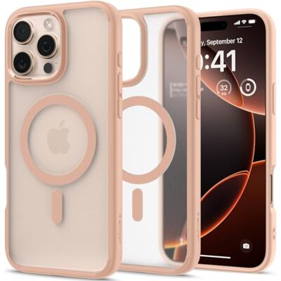 Spigen Cover Ultra Hybrid MagFit per iPhone 16 Pro Spigen Cover Ultra Hybrid MagFit per iPhone 16 Pro