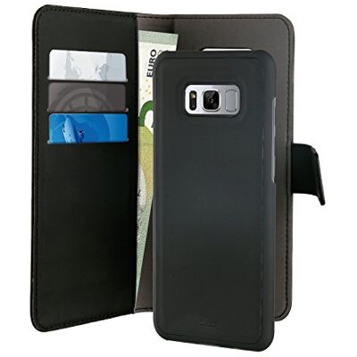 Puro SGS8EDBOOKC3BLK Cover Detachable per Samsung Galaxy S8 Plus, Nero Puro SGS8EDBOOKC3BLK Cover Detachable per Samsung Galaxy S8 Plus, Nero