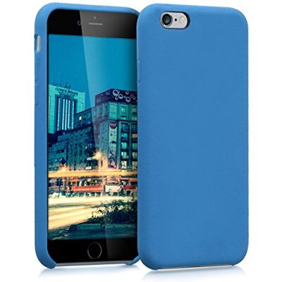 kwmobile Cover per Apple iPhone 6 / 6S Custodia Back Case per Smartphone in Silicone TPU Protezione Gommata blu kwmobile Cover per Apple iPhone 6 / 6S Custodia Back Case per Smartphone in Silicone TPU Protezione Gommata blu
