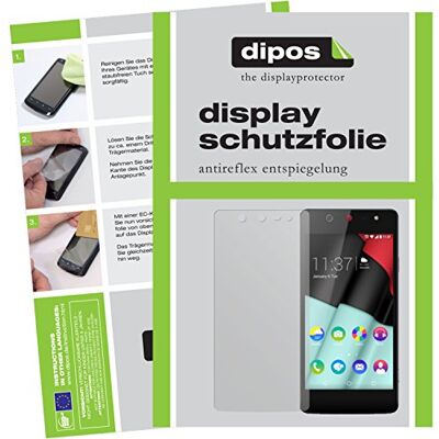 dipos 6x Pellicola Protettiva opaca per Wiko Selfie Antiriflesso, riduce i riflessi, si adatta perfettamente, ultra sottile, antigraffio, senza bolle, anti impronte, autoadesiva dipos 6x Pellicola Protettiva opaca per Wiko Selfie Antiriflesso, riduce i riflessi, si adatta perfettamente, ultra sottile, antigraffio, senza bolle, anti impronte, autoadesiva