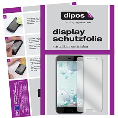 dipos 6x Pellicola Protettiva trasparente per HTC U Play Si adatta perfettamente, ultra sottile, antigraffio, senza bolle, compatibile con cover, anti impronte, autoadesiva dipos 6x Pellicola Protettiva trasparente per HTC U Play Si adatta perfettamente, ultra sottile, antigraffio, senza bolle, compatibile con cover, anti impronte, autoadesiva
