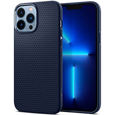 Spigen Cover Liquid Air per iPhone 13 Pro Max Blu Notte Spigen Cover Liquid Air per iPhone 13 Pro Max Blu Notte