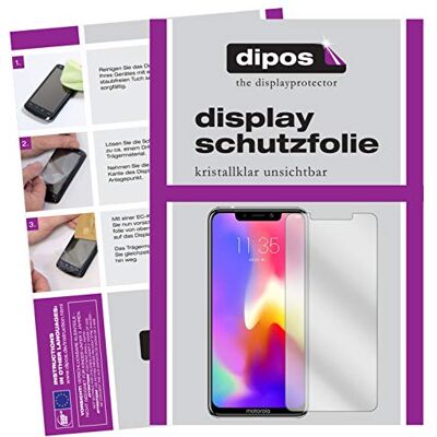 dipos 6x Pellicola Protettiva trasparente per Motorola P30 Si adatta perfettamente, ultra sottile, antigraffio, senza bolle, compatibile con cover, anti impronte, autoadesiva dipos 6x Pellicola Protettiva trasparente per Motorola P30 Si adatta perfettamente, ultra sottile, antigraffio, senza bolle, compatibile con cover, anti impronte, autoadesiva