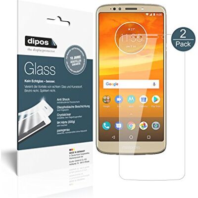 dipos 2x Pellicola Protettiva 9H trasparente per Motorola Moto E5 Plus dipos 2x Pellicola Protettiva 9H trasparente per Motorola Moto E5 Plus