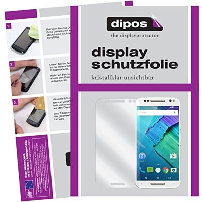 dipos 2x Pellicola Protettiva trasparente per Motorola Moto X Style Si adatta perfettamente, ultra sottile, antigraffio, senza bolle, compatibile con cover, anti impronte, autoadesiva dipos 2x Pellicola Protettiva trasparente per Motorola Moto X Style Si adatta perfettamente, ultra sottile, antigraffio, senza bolle, compatibile con cover, anti impronte, autoadesiva