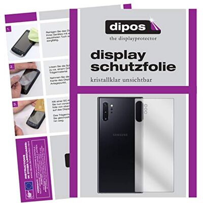 dipos 2x Pellicola Protettiva per Samsung Galaxy Note 10 Plus Rückseite dipos 2x Pellicola Protettiva per Samsung Galaxy Note 10 Plus Rückseite