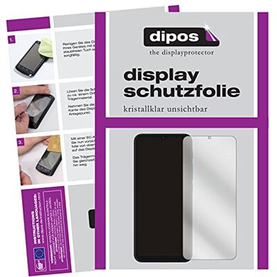 dipos 6x Pellicola Protettiva trasparente per Motorola Moto E7 Plus Si adatta perfettamente, ultra sottile, antigraffio, senza bolle, compatibile con cover, anti impronte, autoadesiva dipos 6x Pellicola Protettiva trasparente per Motorola Moto E7 Plus Si adatta perfettamente, ultra sottile, antigraffio, senza bolle, compatibile con cover, anti impronte, autoadesiva