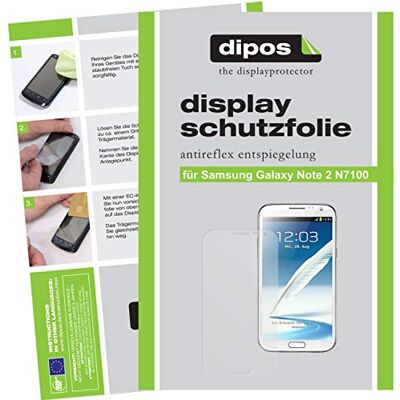 dipos 2x Pellicola Protettiva opaca per Samsung Galaxy Note 2 N7100 dipos 2x Pellicola Protettiva opaca per Samsung Galaxy Note 2 N7100