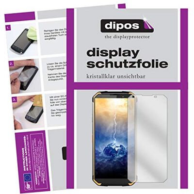 dipos 2x Pellicola Protettiva trasparente per Blackview BV9500 dipos 2x Pellicola Protettiva trasparente per Blackview BV9500
