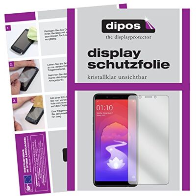 dipos 6x Pellicola Protettiva trasparente per Oppo Realme 1 Si adatta perfettamente, ultra sottile, antigraffio, senza bolle, compatibile con cover, anti impronte, autoadesiva dipos 6x Pellicola Protettiva trasparente per Oppo Realme 1 Si adatta perfettamente, ultra sottile, antigraffio, senza bolle, compatibile con cover, anti impronte, autoadesiva