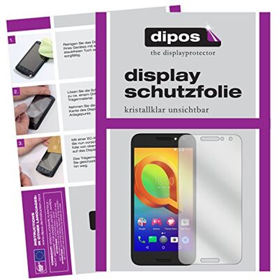 dipos 2x Pellicola Protettiva trasparente per Alcatel A3 dipos 2x Pellicola Protettiva trasparente per Alcatel A3
