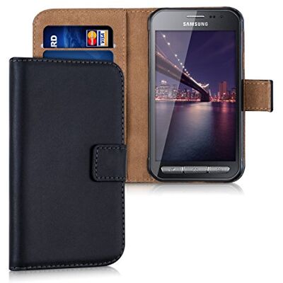 kwmobile Custodia compatibile con Samsung Galaxy Xcover 3 Custodia portafoglio Cover a libro in simil pelle Flip Case con porta carte kwmobile Custodia compatibile con Samsung Galaxy Xcover 3 Custodia portafoglio Cover a libro in simil pelle Flip Case con porta carte