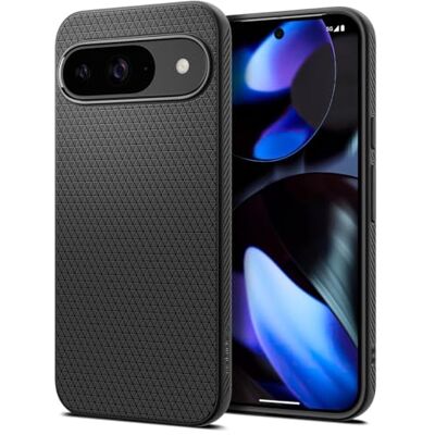 Spigen Cover Liquid Air per Google Pixel 9/9 Pro Nero Opaco Spigen Cover Liquid Air per Google Pixel 9/9 Pro Nero Opaco