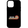 Team Novak Personalized Last Name Gifts Custodia per iPhone 12 mini NOVAK Proud Family Retro Tramonto Cognome Cognome