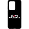 I Love Kourtney Shirt For Girlfriend Boyfriend Custodia per Galaxy S20 Ultra Amo Kourtney Corrispondente Fidanzato Fidanzato Nome Kourtney