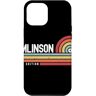 Team Tomlinson Personalized Last Name Gifts Custodia per iPhone 12 Pro Max Tomlinson Proud Family Retro Tramonto Cognome Cognome