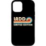 Customized Last Name Gifts Matching Family Team Custodia per iPhone 14 LADD Surname Retro Vintage 80s 90s Birthday Reunion