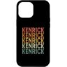 Vintage Kenrick Personalizzato Nome Regalo Custodia per iPhone 15 Pro Max Retro Su Misura Primo Nome Kenrick