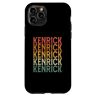 Vintage Kenrick Personalizzato Nome Regalo Custodia per iPhone 11 Pro Retro Su Misura Primo Nome Kenrick