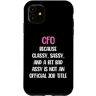 Cfo Apparel Custodia per iPhone 11 Divertente Cfo, Femmina Cfo