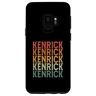 Vintage Kenrick Personalizzato Nome Regalo Custodia per Galaxy S9 Retro Su Misura Primo Nome Kenrick