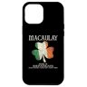 #MacAulay Custodia per iPhone 12 Pro Max MacAulay cognome famiglia Irlanda Casa irlandese di imbrogli