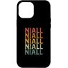 Vintage Niall Personalizzato Nome Regalo Custodia per iPhone 14 Plus Retro Su Misura Primo Nome Niall