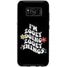 Personalized Name Mothers Day outfit For Women Custodia per Galaxy S8 Retro Groovy Im ZOOEY Doing ZOOEY Things Funny Festa della mamma