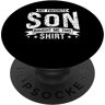 Humor father & son Gift Ideas il mio figlio preferito mi ha comprato questa camicia figlio PopSockets PopGrip Intercambiabile