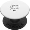 Statement Blend Sono la persona più festosa che tu abbia mai incontrato PopSockets PopGrip Intercambiabile