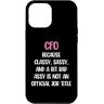 Cfo Apparel Custodia per iPhone 14 Plus Divertente Cfo, Femmina Cfo