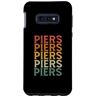 Vintage Piers Personalizzato Nome Regalo Custodia per Galaxy S10e Retro Su Misura Primo Nome Piers