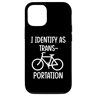Funny Bicycle Identify as a Bike Transportation Custodia per iPhone 13 Pro Bicicletta divertente identificarsi come un trasporto in bicicletta