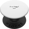 Statement Blend Sono così felice di aver vinto PopSockets PopGrip Intercambiabile