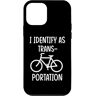 Funny Bicycle Identify as a Bike Transportation Custodia per iPhone 12 mini Bicicletta divertente identificarsi come un trasporto in bicicletta