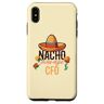 Cfo Apparel Custodia per iPhone XS Max Nacho Media Cfo Cinco De Mayo