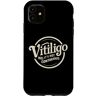 NikkiDawn's Vitiligo Awareness Apparel Custodia per iPhone 11 Vitiligine No Non è consapevolezza contagiosa