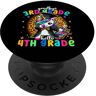 3rd Third Grade Graduation shirt 2024 Arrivederci unicorno di terza elementare Ciao 4 ° quarto grado PopSockets PopGrip Intercambiabile