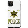 Kommissar Polizist T-Shirt Polizei Cop Geschenk Custodia per iPhone 11 Pro Max orgoglioso commissario t-shirt poliziotto poliziotto poliziotto idea regalo