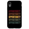Opportunity Apparel Custodia per iPhone XR Opportunità Orgoglio, Opportunità