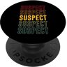 Suspect Apparel Orgoglio sospetto, sospetto PopSockets PopGrip Intercambiabile