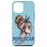 Theater Of Oneness - Mother's Day Custodia per iPhone 15 Plus Momerican   Divertente regalo alla moda per la festa della mamma americana