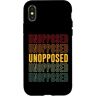 Unopposed Apparel Custodia per iPhone X/XS Orgoglio svelato, Sgombrato