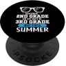 Last Day Of School Teacher Kids Arrivederci 2 ° grado di laurea a 3 ° grado Hello Summer PopSockets PopGrip Intercambiabile