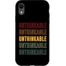 Unthinkable Apparel Custodia per iPhone XR Orgoglio impensabile, impensabile